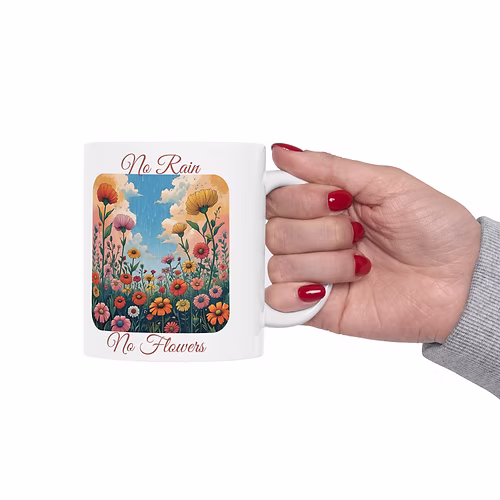 Inspirational Nature Ceramic Mug - Image 5