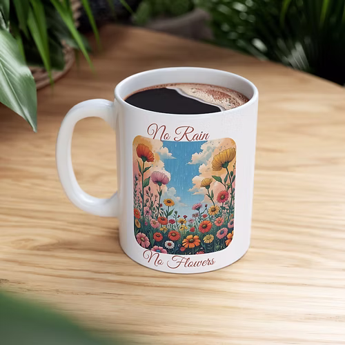 Inspirational Nature Ceramic Mug - Image 6