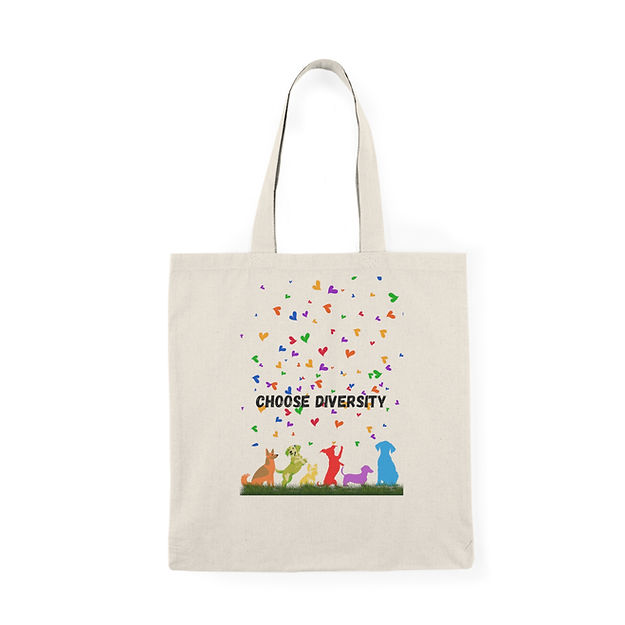 Diversity Tote Bag - Eco-Friendly Animal Lovers Pride Events Everyday Use